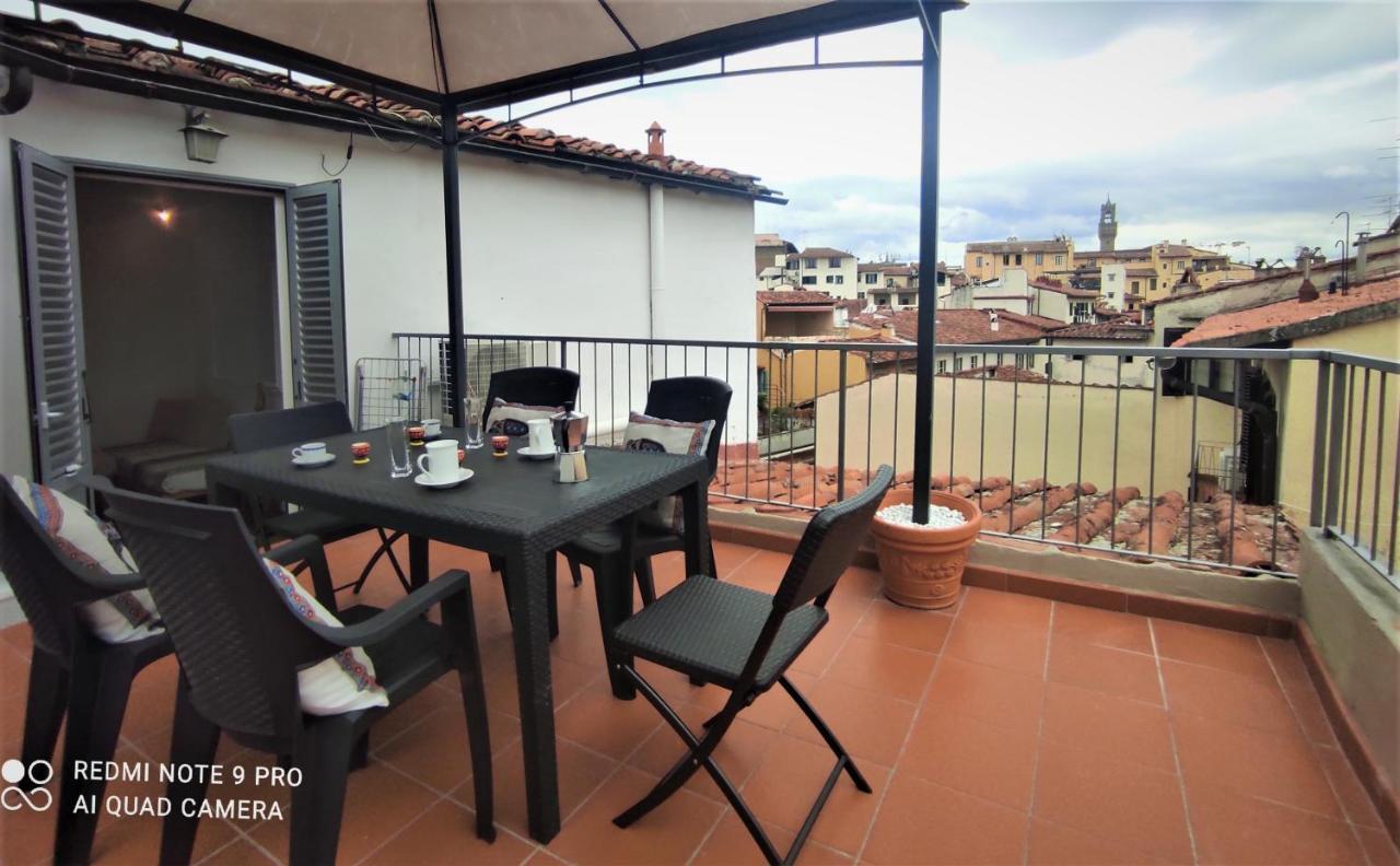 Apartament Attico Rucellai Con Terrazza Super Vista Florencja Zewnętrze zdjęcie